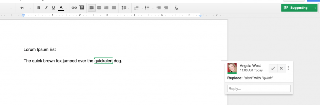 Google Docs Has Full 'Track Changes' Word Integration 3 Screen Shot 2014 12 04 at 11.00.14 AM - UpCurve Cloud