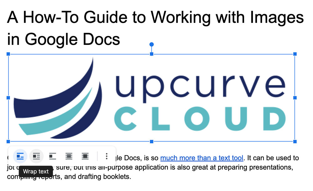 A How-To Guide to Working with Images in Google Docs 8 docs image 2 - UpCurve Cloud