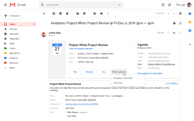 Now In Gmail Attach An Email To An Email Calendar Invite 
